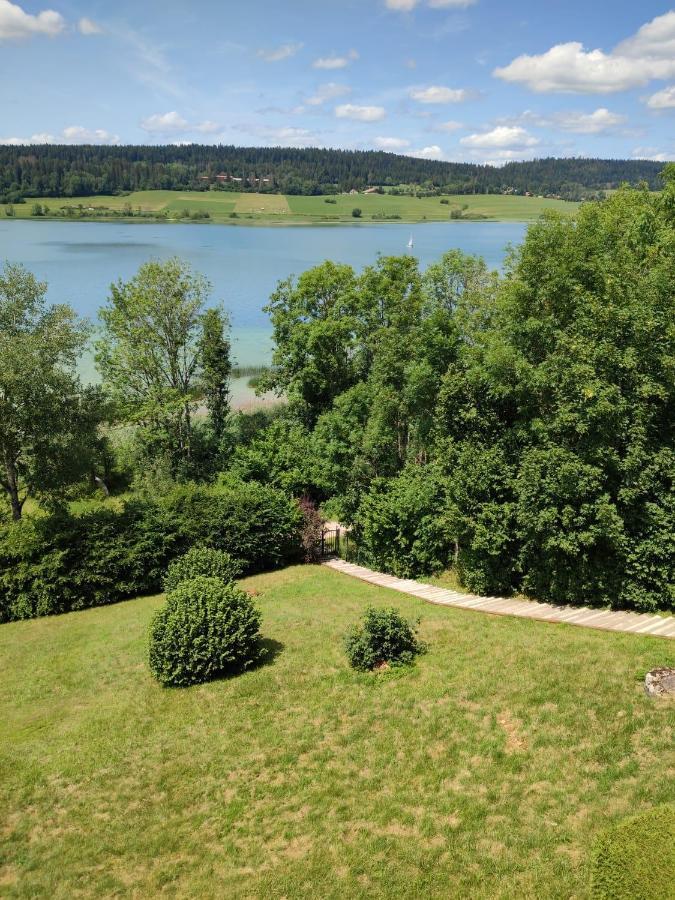 Duplex Le Reflet Du Lac Malbuisson Exteriör bild